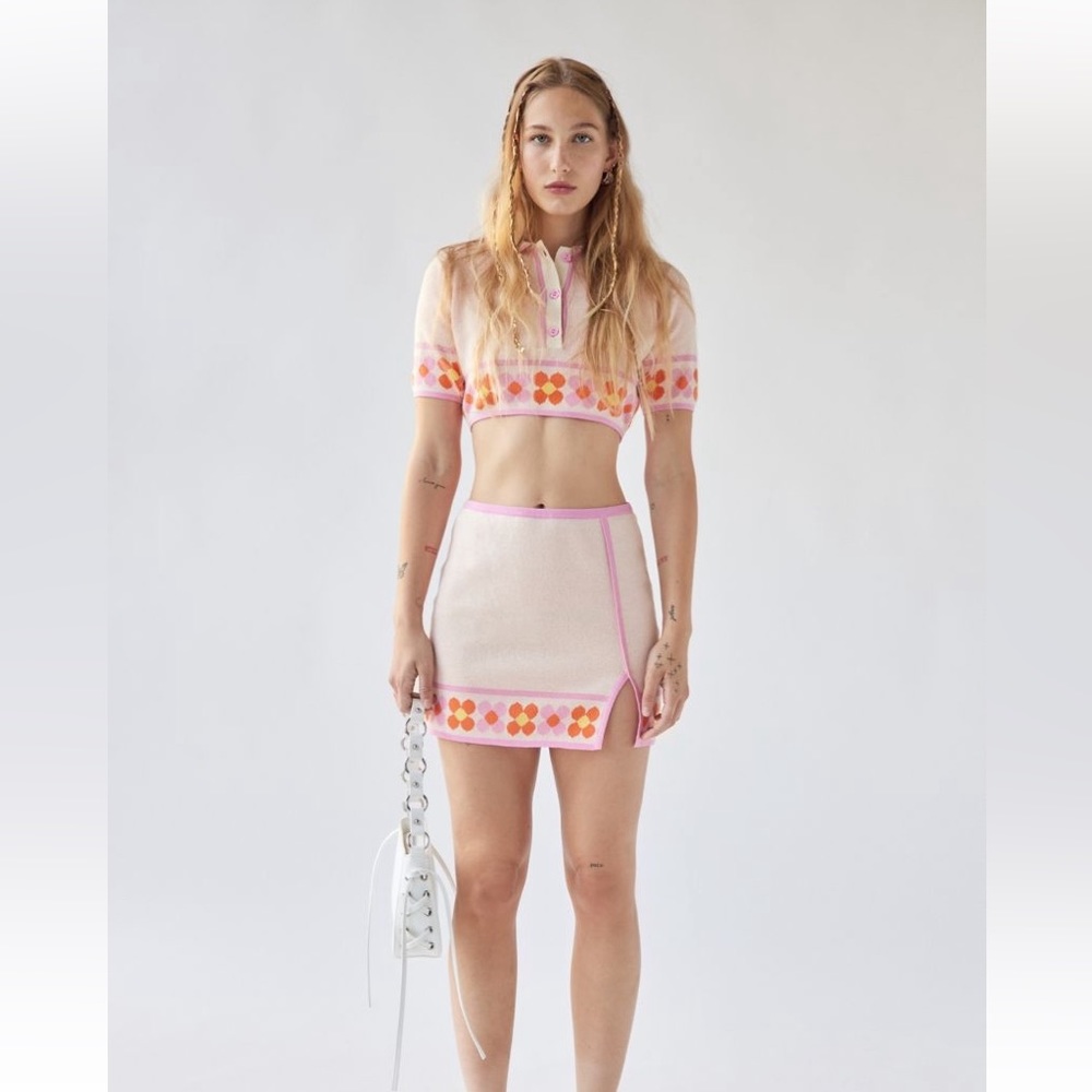 NWT ANOTHER GIRL SKIRT SET